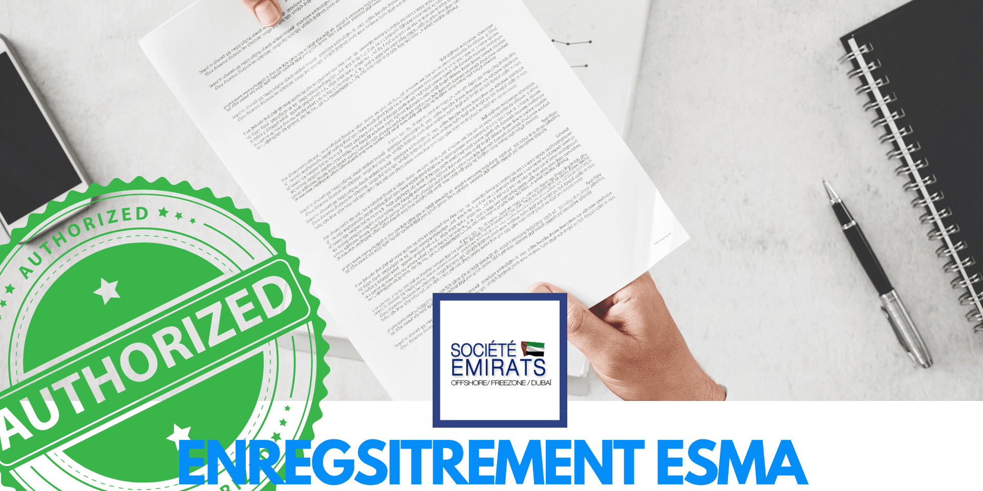 Enregistrement ESMA aux Émirats arabes unis cover Enregistrement ESMA aux Émirats arabes unis: Le Guide cover