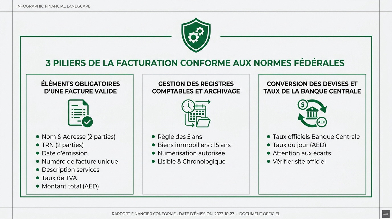 Conformité de la facturation fiscale aux Émirats Arabes Unis