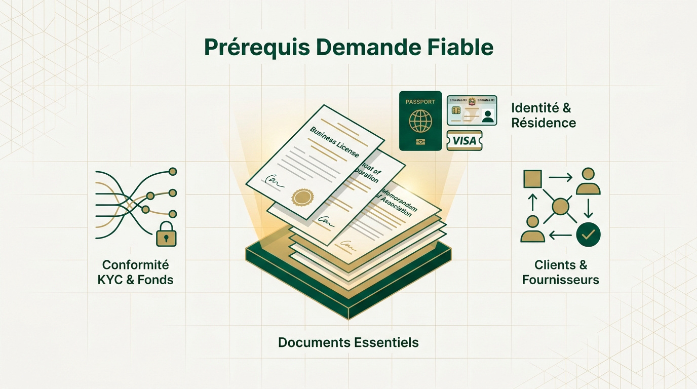 Documents requis pour l'ouverture d'un compte Wio Bank Business aux Émirats