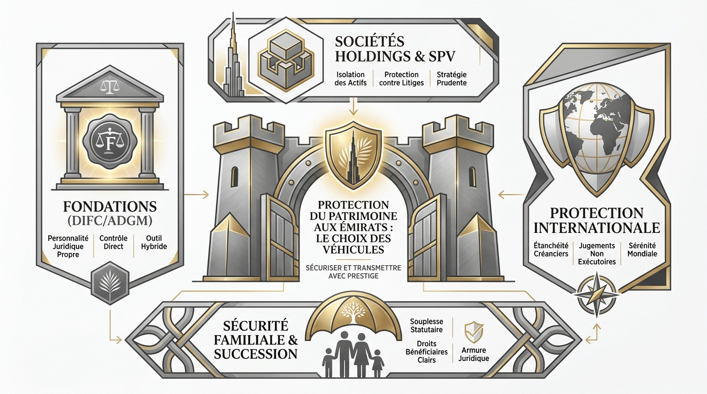 Structures de protection du patrimoine et gestion de fortune aux Émirats