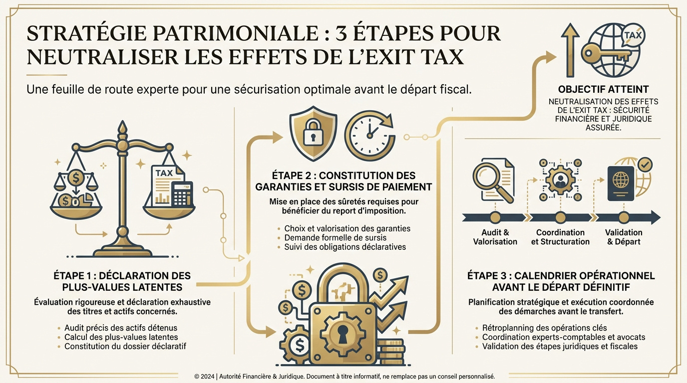 Stratégie de gestion de l'exit tax pour les expatriés à Dubaï
